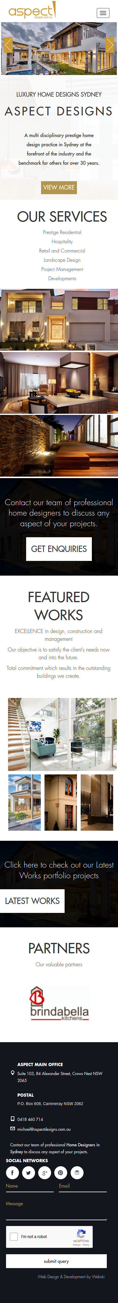 web desgin sydney luxury home designs