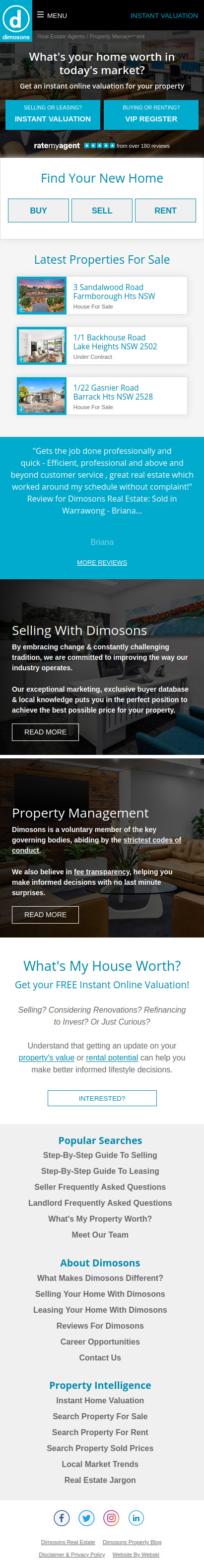 web design for real estate